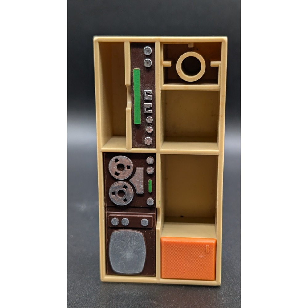 1970s Fisher-Price Doll House Decorator Set #258 Music Room Entertainment Center